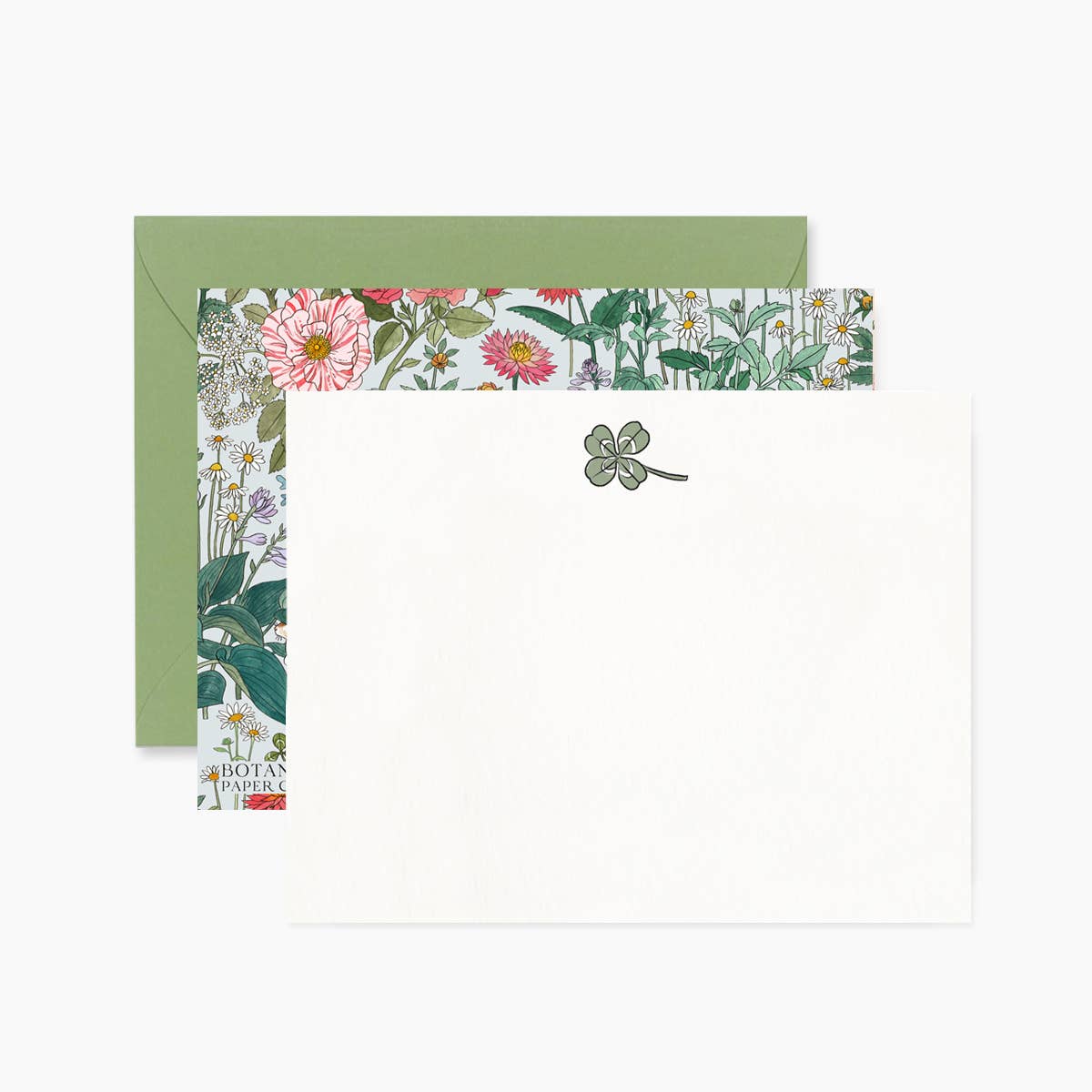 Clover Notecards- Set of 4 – Stitch-Able