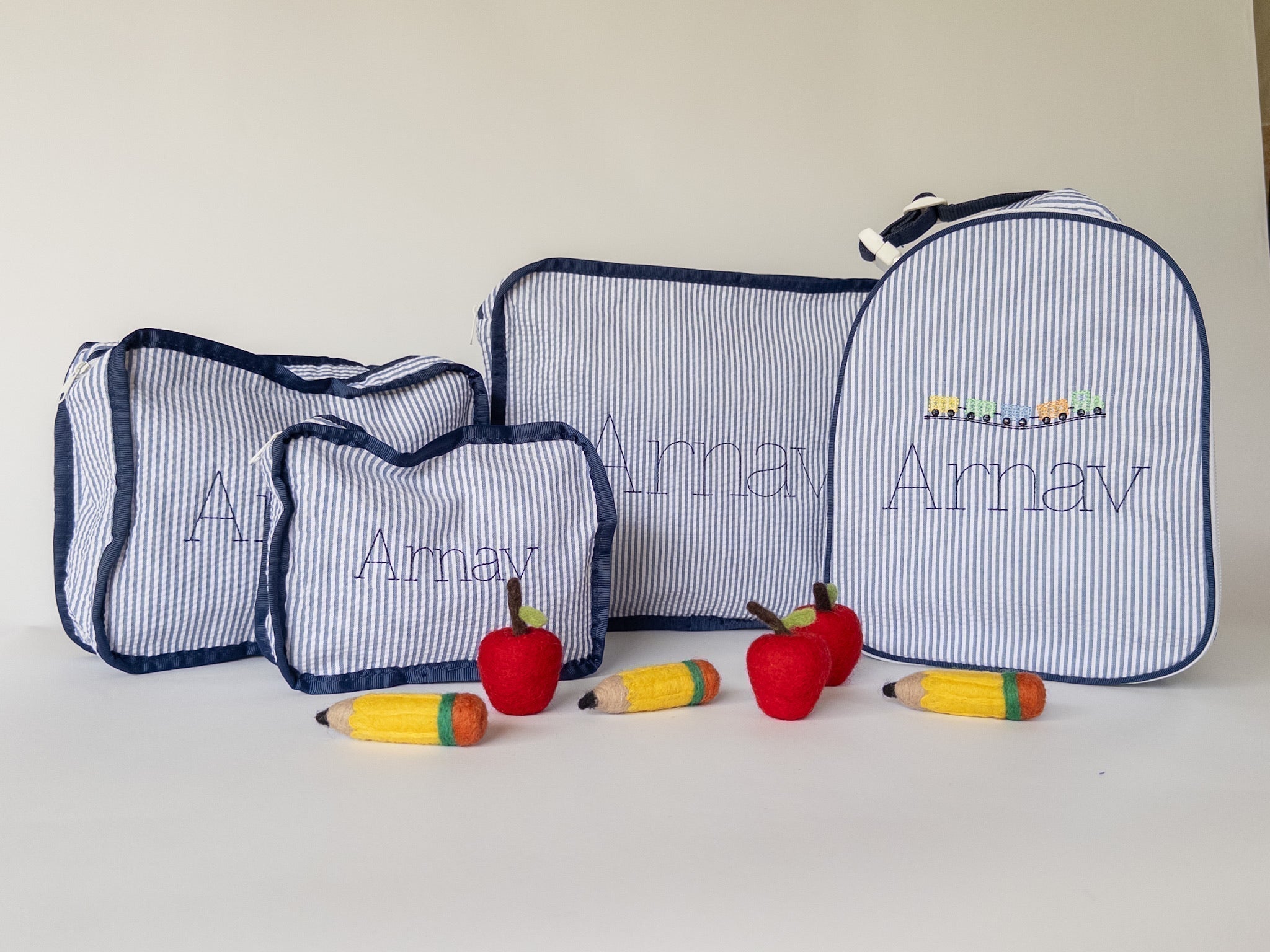 Personalized Backpacks and Lunch Bags with Custom Embroidery