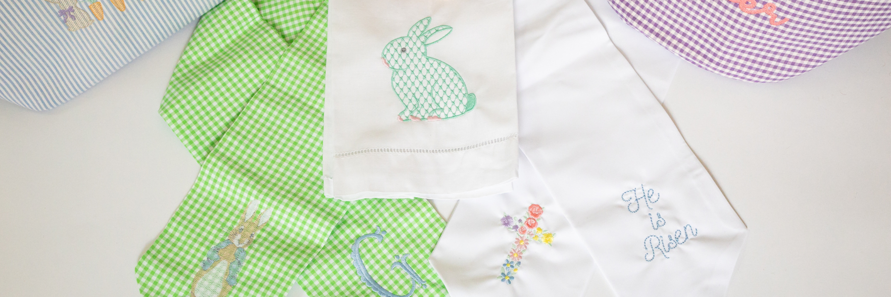 Embroidered Easter Home Decor and Entertaining Ideas