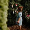 Knit Angel Ornament- Turquoise