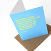 "Snap Crackle Pop" Birthday Card