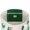 Medium "Go for the Green" Canvas Tote Bag