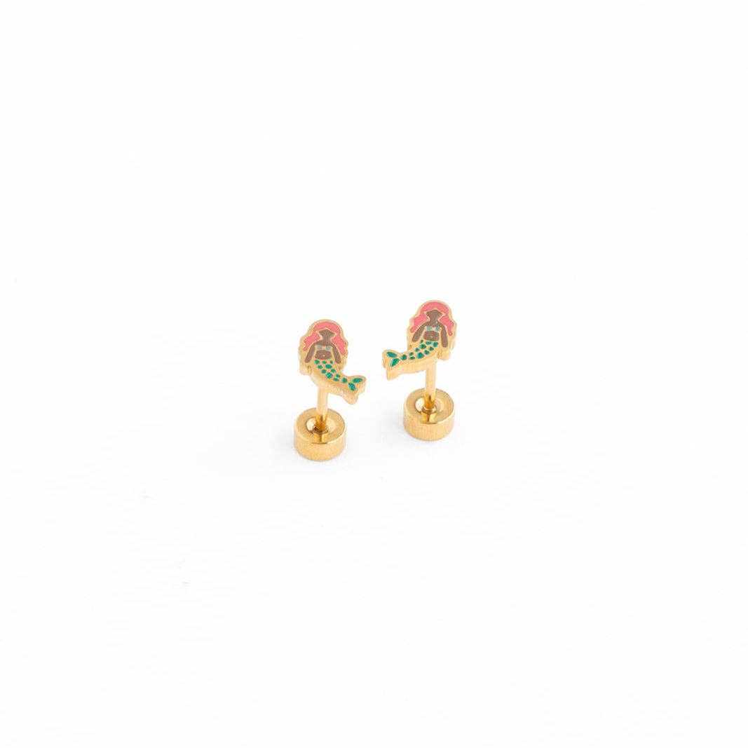 Kids Mermaid Earrings