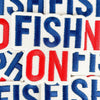 "Fish On" Iron On Patch