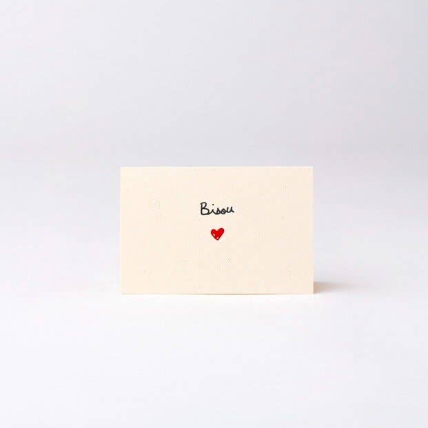 "Bissou" Mini Card