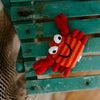 Knit Red Crab Rattle