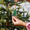 Needlepoint Ornament- Christmas Tree