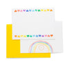 Heart Border Notecard Set