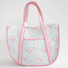 Monogrammed Expandable Tote- Shells