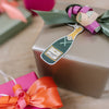 Champagne Bottle Gift Tag