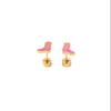 Cowboy Boot Stud Earrings