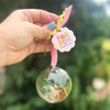 Girls Ornament with Mini Claw Hair Clips (Christmas)