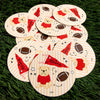 Athens Game Day Paper Coasters- Set of 10