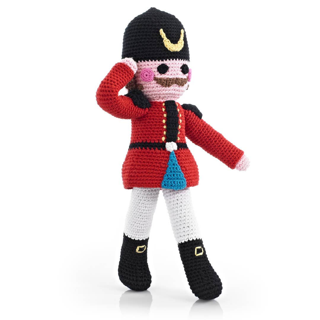 Knit Nutcracker Doll - Toy Soldier