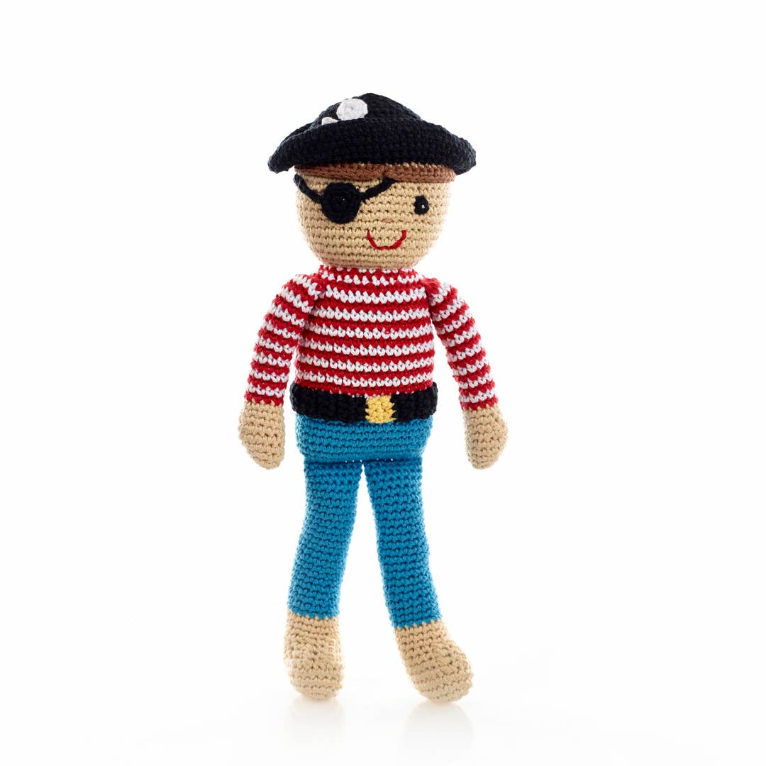 Knit Pirate Doll