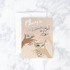 "Cheers to the Bride" Wedding Greeting Card