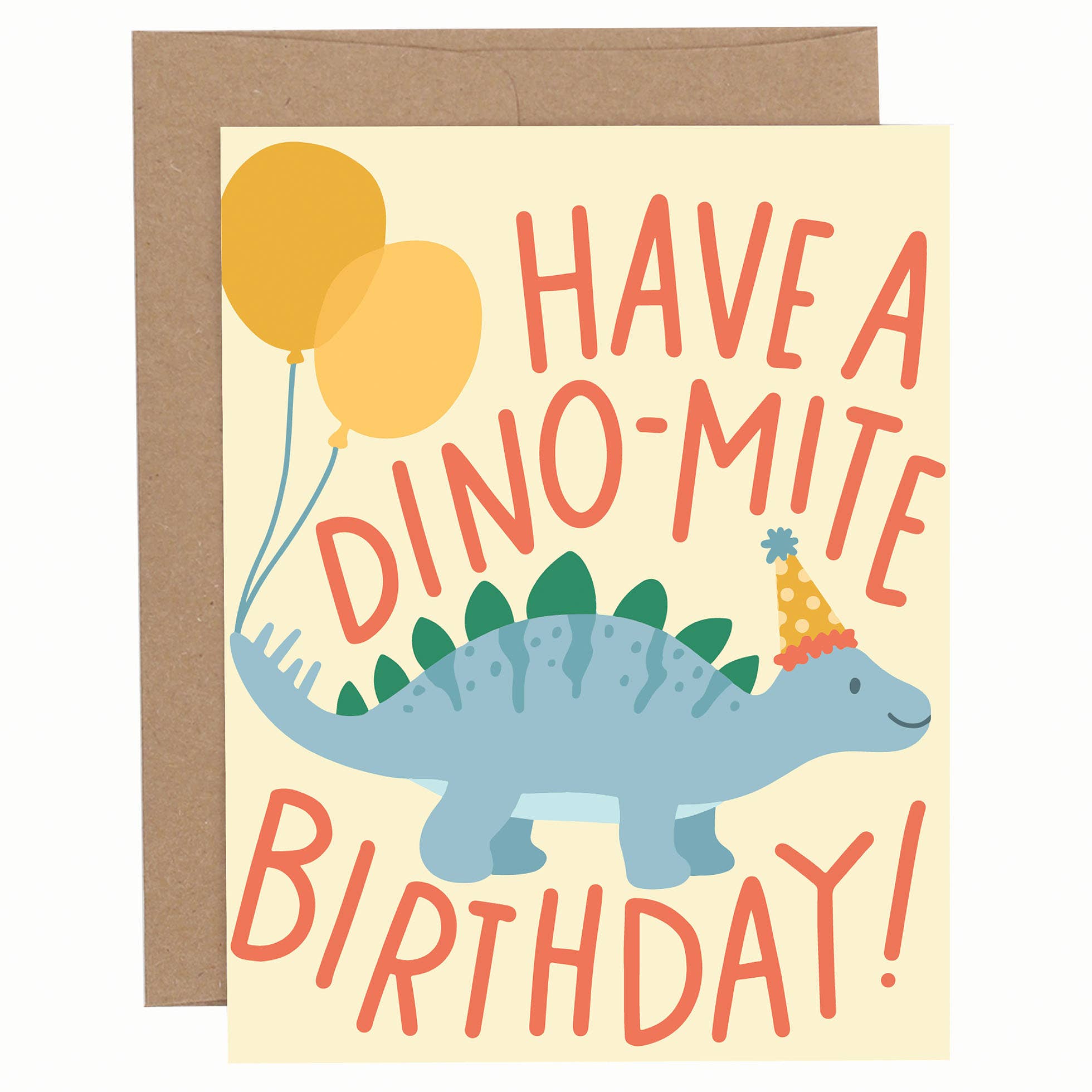 "Have A Dino-Mite Birthday" Greeting Card