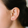 Gold Huggie Earrings