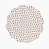Ivory Floral Quilted Placemat