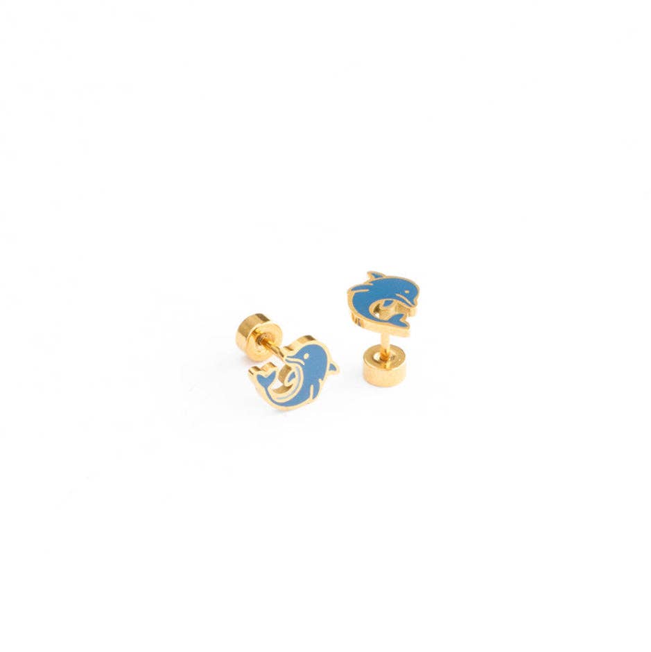 Kids Dolphin Earrings