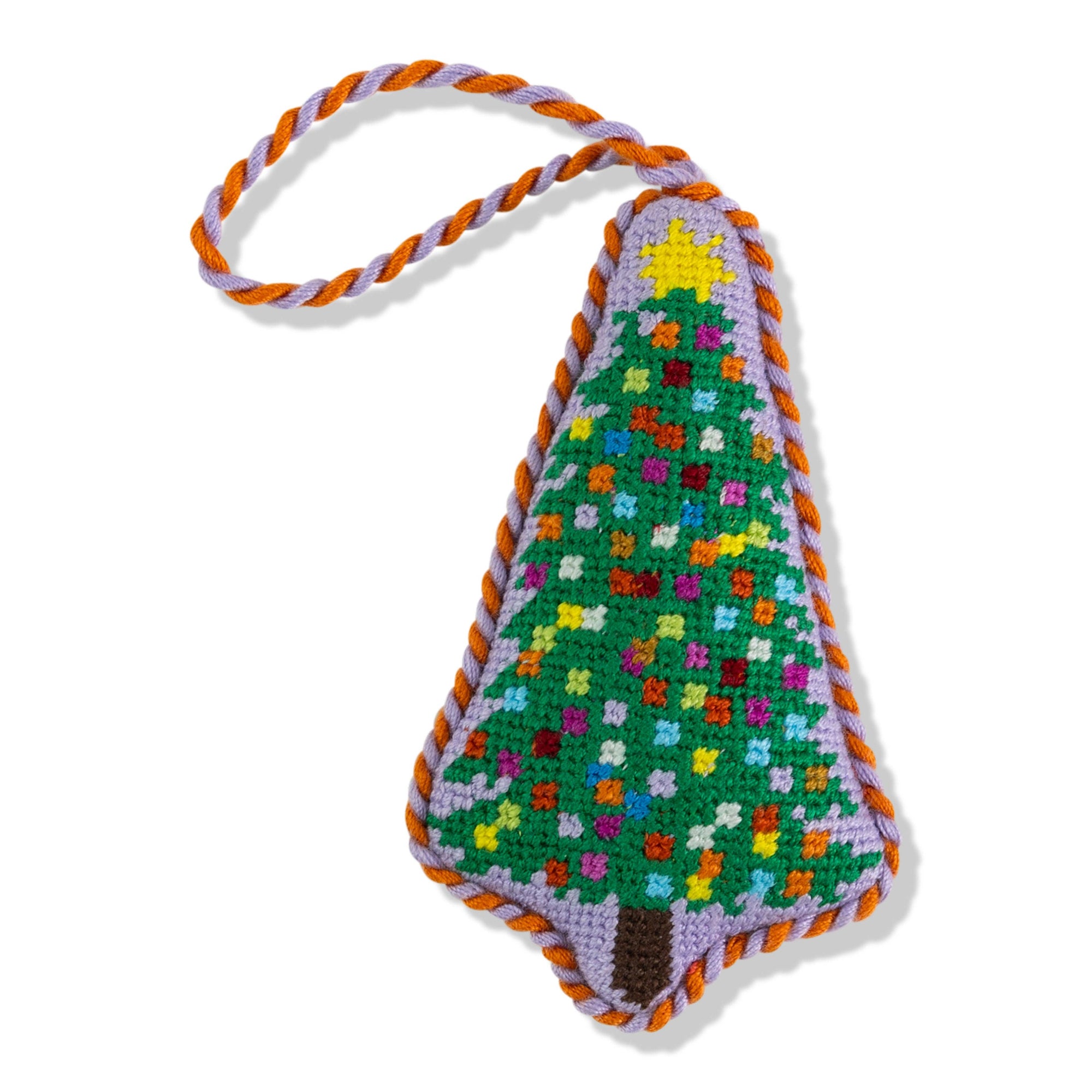 Needlepoint Ornament- Christmas Tree