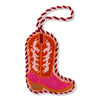 Needlepoint Ornament- Cowboy Boot