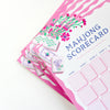 Mahjong Scorecard Notepad