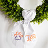 Embroidered Tigers Wreath Sash