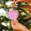 "Sugar Plums" Needlepoint Ornament