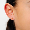 Beaded Cross Earrings