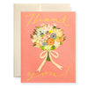"Thank You" Bouquet Greeting Card
