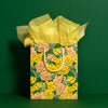 Yellow Stripe Tissue Paper Pack