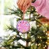 "Sugar Plums" Needlepoint Ornament