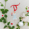 Clara Watercolor Ornament