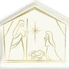 Nativity Shaped Paper Plates (S/8)