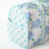Monogrammed Weekender Tote- Hydrangea