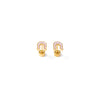 Enamel Horseshoe Earrings
