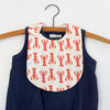 Charlie Snap Bib - Lobsters