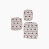 Monogrammed Floral Stacking Travel Set