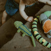Knit Crocodile Rattle