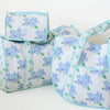 Monogrammed Weekender Tote- Hydrangea