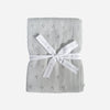 Organic Cotton Pique Blanket- Gray