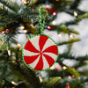 Needlepoint Ornament- Peppermint