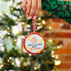 "Ducks in a Row" Needlepoint Ornament