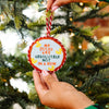 "Ducks in a Row" Needlepoint Ornament
