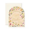 Arch "Beautiful Mother's Day" Floral Greeting Card