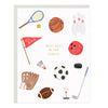 Sporty Dad Father's Day Card