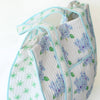 Monogrammed Expandable Tote- Hydrangea