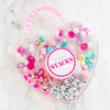 "Pretty in Pink" Heart Bead Kit