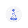 Letterpress Gift Tags- Birthday Hat